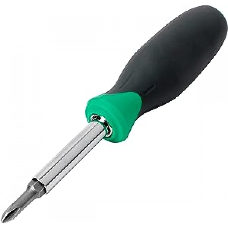 Denali 6 In 1 Multi-Bit Screwdriver/Nut Driver, Multicolor(Silver, Northern Glow Green, Grey) Denali 6 In 1 Multi-Bit Screwdriver/Nut Driver, Multicolor(Silver, Northern Glow Green, Grey)