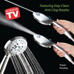 High Pressure 8-mode Handheld Shower Head - Anti-clog Nozzles, Built-in Power Wash to Clean Tub, Tile & Pets, Extra Long 6 ft. Stainless Steel Hose, Wall & Overhead Brackets High Pressure 8-mode Handheld Shower Head - Anti-clog Nozzles, Built-in Power Wash to Clean Tub, Tile & Pets, Extra Long 6 ft. Stainless Steel Hose, Wall & Overhead Brackets