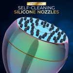 High Pressure Shower Head - Powerful Deluxe Bathroom Showerhead with Strong Spray Stream and Small Silicone Nozzles - Universal Fit Works with High and Low Water Flow Showers (2.5 GPM, Polish Rainbow) High Pressure Shower Head - Powerful Deluxe Bathroom Showerhead with Strong Spray Stream and Small Silicone Nozzles - Universal Fit Works with High and Low Water Flow Showers (2.5 GPM, Polish Rainbow)