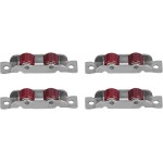 4Set Push Pull Window Pulley, with Screws Double Wheel Sliding Window Door Roller Hardwares Sliding Door Roller Assembly,Window Pulley 4Set Push Pull Window Pulley, with Screws Double Wheel Sliding Window Door Roller Hardwares Sliding Door Roller Assembly,Window Pulley