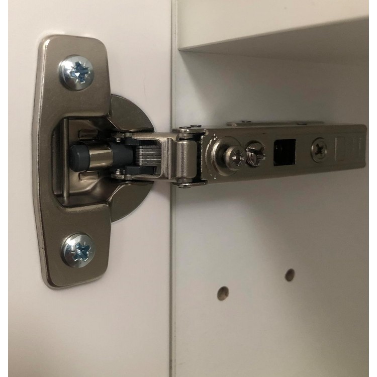 Set of 2 Hinges with Soft Close (New) Suitable for Metod (Such as UTRUSTA Hinges) with 2 Hinges and 8 Fastening Screws Set of 2 Hinges with Soft Close (New) Suitable for Metod (Such as UTRUSTA Hinges) with 2 Hinges and 8 Fastening Screws