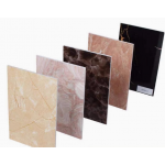 UV plate imitation marble SLATE non-paint high gloss stone plastic decorative board waterproof fireproof indoor KTV hotel wall panel