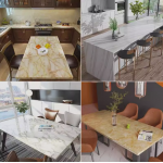 Marble UV board background wall furniture refurbished waterproof imitation board pvc board waterproof fireproof veneer decorative stickers Marble UV board background wall furniture refurbished waterproof imitation board pvc board waterproof fireproof veneer decorative stickers