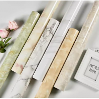 Lishi imitation large UV plate stone plastic plate waterproof fire retro wind high gloss pvc film limestone ink rock plate